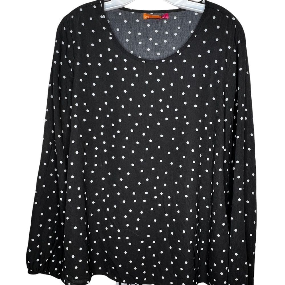 Ava Polka Dot Top‎